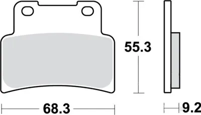 Zdjęcie produktu dla Klocki hamulcowe kpl. TRW MCB785
