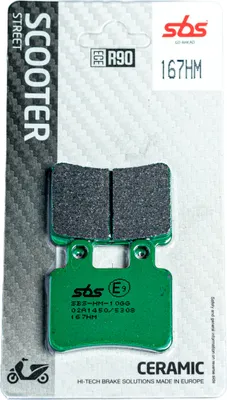Produktbild von Scooterbelag SBS 167HM (Satz pro Scheibe) Street Ceramic