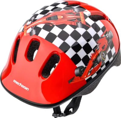 Image de Meteor casque de protection, casque enfant, casque vélo, patins à roulettes, KS06 casque enfant vélo casque, taille XS 44-48 cm Race team
