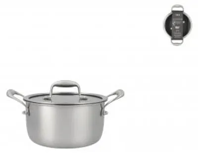 Immagine prodotto di H&H Casseruola Antiaderente Evolution Con Coperchio Cm 20