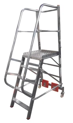 Zdjęcie produktu dla KRAUSE Pomost jezdny VARIO kompakt szerokość 0,82 m 5 stopni 833006 wys. robocza 3,10 m