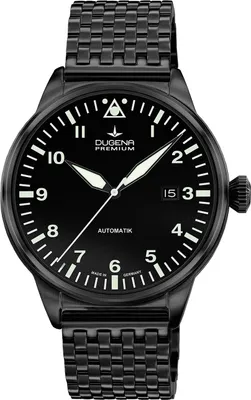 Produktbild von Dugena 7090307 Herren-Armbanduhr, Edelstahl-Gehäuse, Metall-Armband