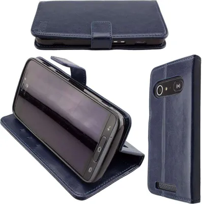 Zdjęcie produktu dla Tasche - Bookstyle-Case für Doro 8040 / 8042 blau