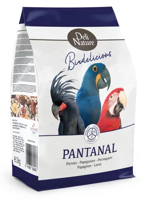 Zdjęcie produktu dla Deli Nature Birdelicious Pantanal 750g - pokarm dla papugi Ara i Kakadu Palmowe Deli Nature