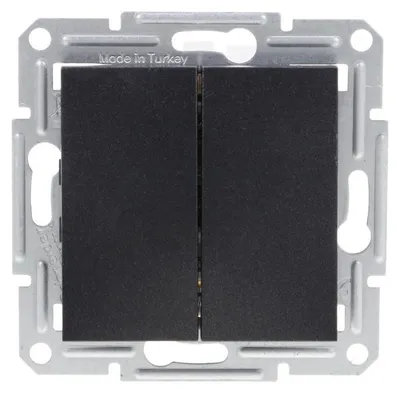 Produktbild von ASFORA Doppeltreppenverbinder ohne Rahmen anthrazit EPH0600171