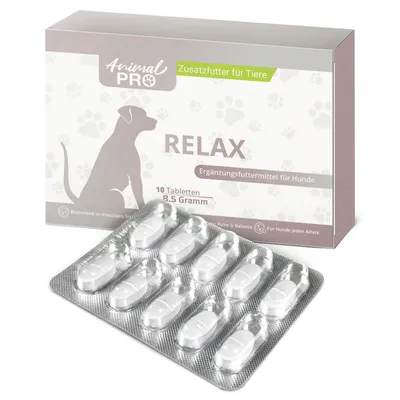 Produktbild von Relax für Hunde | Beruhigung & Entspannung bei Stress im Alltag | Ergänzungsfuttermittel