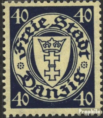 Produktbild von Briefmarken Danzig 1935 Mi 248 gestempelt Staatswappen