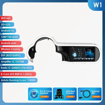 Obrázok produktu pre Autorádio – 2-DIN rádio – Multimediálny prehrávač – Autostereó – Dotyková obrazovka – 9-palcový displej