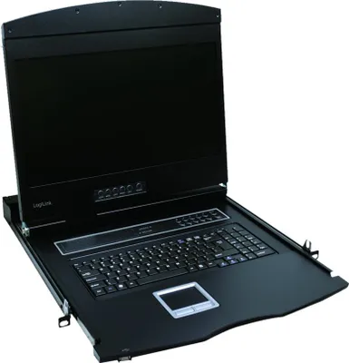 Image de Logilink LCD KVM Konsole mit 19"TFT Monitor & Tastatur(DE)