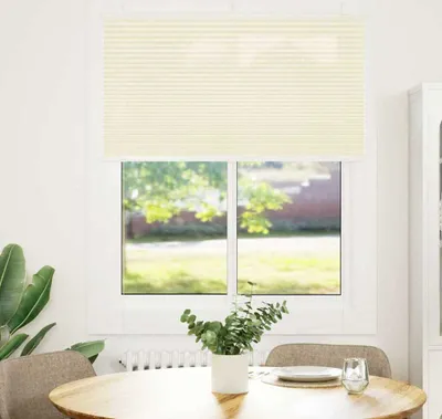 Immagine prodotto di Tenda Plissettata Crema 105x100 cm Larghezza Tessuto 104,4 cm