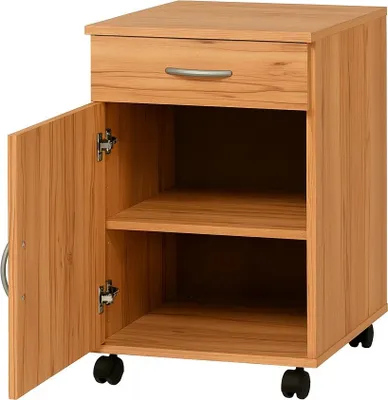 Produktbild von Rollcontainer Kernbuche Nachbildung Büroschrank 1 Tür #1958