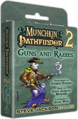 Produktbild von Munchkin Pathfinder 2 Guns and Razzes - Kartenspiel erweiterung - ENG Edition