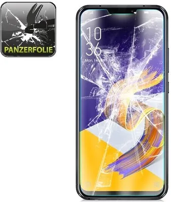 Produktbild von 2x Panzerfolie ANTI-SCHOCK Displayschutzfolie für Asus Asus Zenfone 5z ZS620KL KLAR