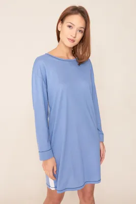 Productafbeelding van Rösch Nachthemd 1213377 Blau - Maat: 40 - Blauw