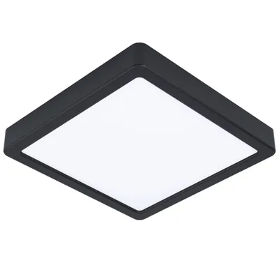 Image de Eglo Spot à encastrer Fueva 5 LED 16,5W carré noir
