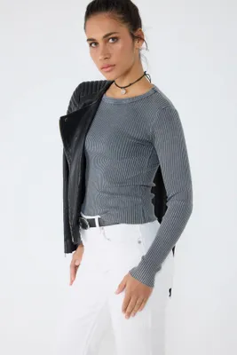 Produktbild von Langarm-T-Shirt, Grey, XS
