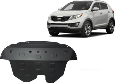 Produktbild von Oceľový ochranný kryt podvozku pre motor Kia Sportage