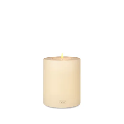 Produktbild von Qult Farluce Trend - Durchm. 10cm, vanille Teelichthalter Dauerkerze Kunststoffkerze