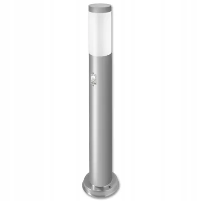 Produktbild von MasterLED Außenleuchte E27 IP44 mit Bewegungsmelder Pollerleuchte Edelstahl 65cm Silber Wegeleuchte Gartenbeleuchtung Gartenlampe