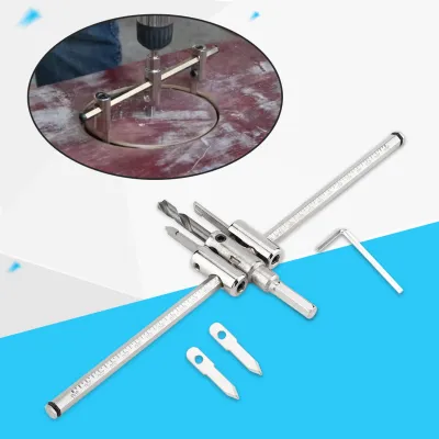 Obrázek produktu pro sada vrtáků pro kotoučové pily s nastavitelnou délkou 30-300 mm, nářadí pro kutily na zpracování dřeva