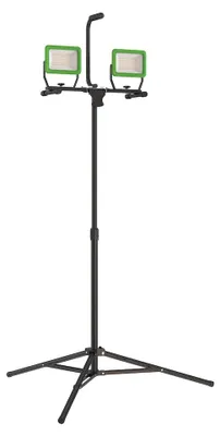 Image de Projecteur LED double sur trépied 100 W IP65 – hauteur 1,7 m
