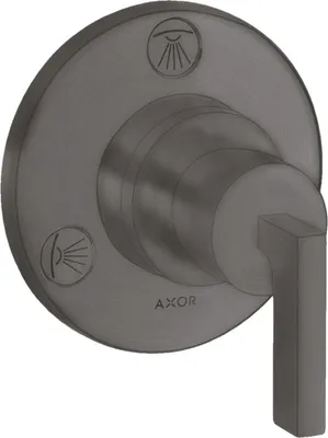 Produktbild von Ab-/Umstellventil AXOR CITTERIO T/Q UP m Hebelgriff brushed black chrome brushed black chrome
