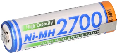 Produktbild von Panasonic AA 2700mAh 1,2V Ni-MH Modellbau-Akku mit Z-Lötfahne