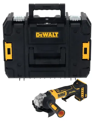 Obrázok produktu pre Kompaktná brúska 125 mm XR 18 V Brushless – DEVALT – bez akumulátora a nabíjačky, v kufríku TSTAK – DCG404NT-XJ