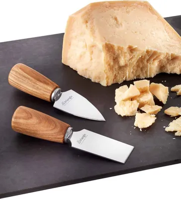 Obrázok produktu pre Trojhranná súprava nožov na parmezán, 2-dielna, v darčekovej škatuľke 90 182 02 04