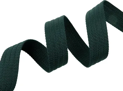 25m Tragband Gurtband Gewebeband 1,8mm Stärke extrem robust 25mm tannengrün