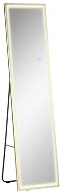 Image de Miroir de pied - Miroir de courtoisie - Miroir mural - Miroir pleine longueur - Miroir pour cabine de déshabillage