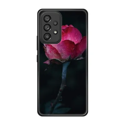 Produktbild von König Design Hülle kompatibel mit Samsung Galaxy A53 5G Kunststoff Soft Handyhülle - Handy Case Rose