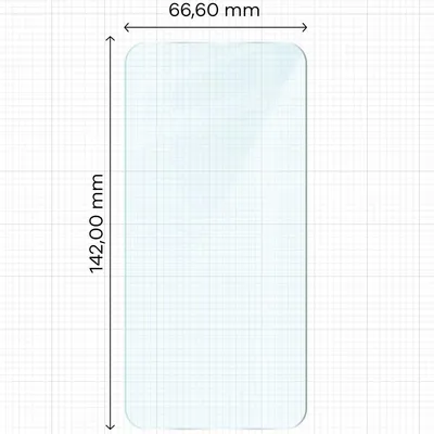 Produktbild von Gehärtetes Glas für Galaxy S23, Bizon Glass Clear Duo, 2 Stück