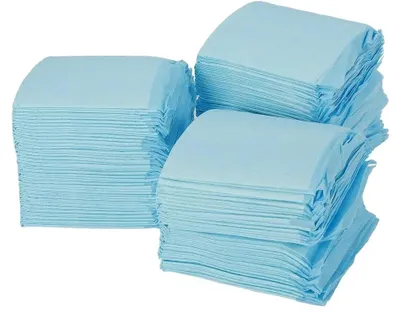 Obrázek produktu pro Podložky pro štěňata, balení po 100 kusech, vysoká savost, modré