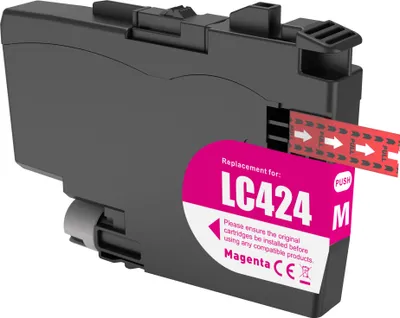 Zdjęcie produktu dla TECHTEK Tusz zastępuje LC-424 (LC424M) kompatybilny z [Brother] DCP-J 1200, DCP-J 1200 DW, DCP-J 1200 W, DCP-J 1200 WE, DCP-J 1200 WE ecopro