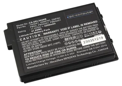 Produktbild von P85G Akku 47Wh für Dell