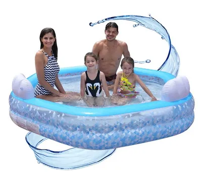 Produktbild von Garten aufblasbaren Pool 4 Sitze 223x58 cm