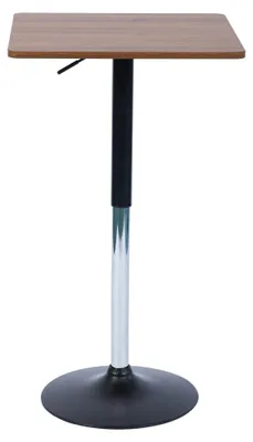 Produktbild von Kondela Höhenverstellbarer Bartisch Nilso 60 Walnuss / Schwarz