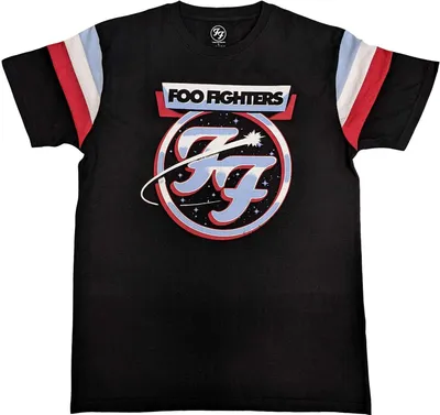Image de Foo Fighters - T-shirt "Tricolour Comet" pour homme/femme unie RO9519 (XL) (Noir)
