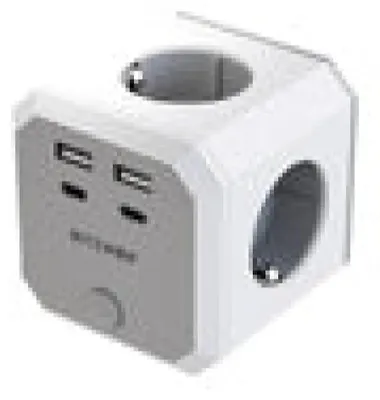 Zdjęcie produktu dla Kostka Zasilająca Blitzwolf Bw-Ec2 8-In-1 (4Xac / 2 X Usb-A / 2 X Usb-C)