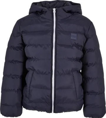Image de Urban Classics Basic Bubble Jacket pour garçons marine/blanc/marine - 146/152