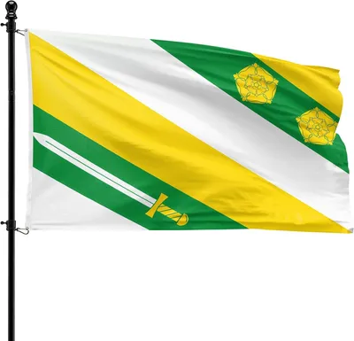 Imagen del producto de Bandera del municipio de Drechterland, 90 x 150 cm, de poliéster, para asta de bandera