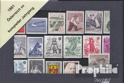 Produktbild von Briefmarken Österreich 1961 1961 postfrisch