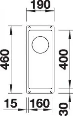 Produktbild von BLANCO SUBLINE 160-U SILGRANIT softweiß
