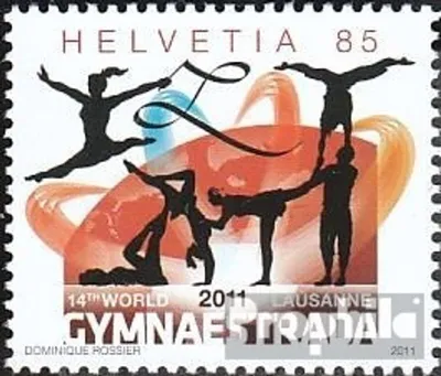 Produktbild von Briefmarken Schweiz 2011 Mi 2188 (kompl.Ausg.) gestempelt Welt-Gymnaestrada