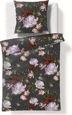 Produktbild von fleuresse Bettwäsche Mako-Satin BL 135x200 cm rot Bettbezug Bettzeug