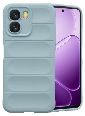 Imagen del producto de Funda Trasera EasyGrip para Oppo A6x (4G/5G) - Azul claro