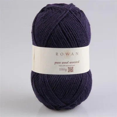 Immagine prodotto di Rowan Pure Wool Worsted, 9802170-00149, Farbe:Navy, Handstrickgarne