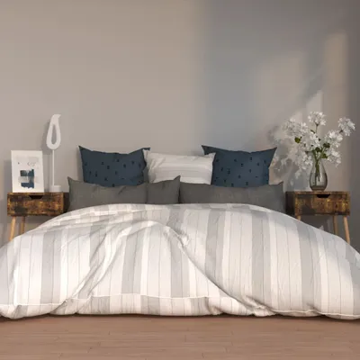 Obrázok produktu pre vidaXL Nočné stolíky 2 ks. Údený dub 40x40x56 cm odvodený výrobok z dreva