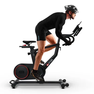 Produktbild von Indoor Cycle Speedbike AsVIVA S18 Pro Indoor Speedbike Heimtrainer Fitnessbike bis zu 130 kg